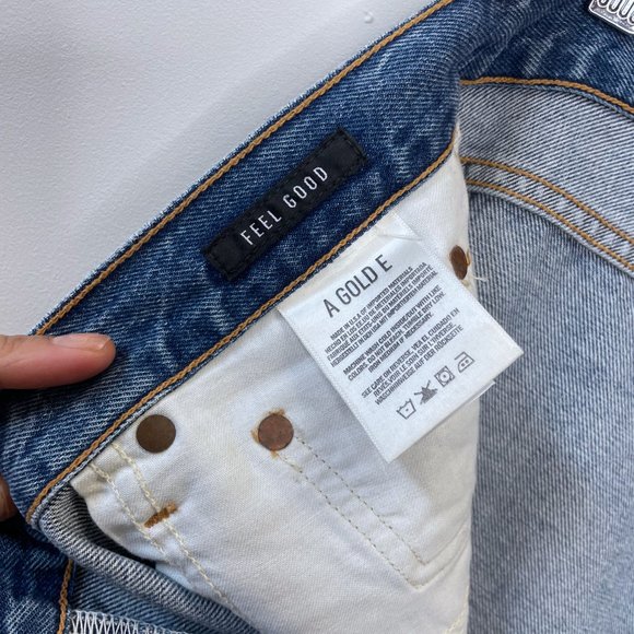 Agolde Jamie Feel Good High Rise Classic Jeans sz 30 - Picture 3 of 8